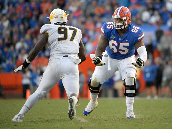 7. Jacksonville Jaguars — Jawaan Taylor, OT (Florida)