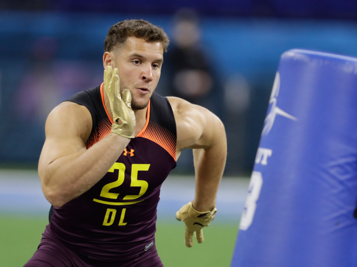 2. San Francisco 49ers — Nick Bosa, Edge (Ohio State)