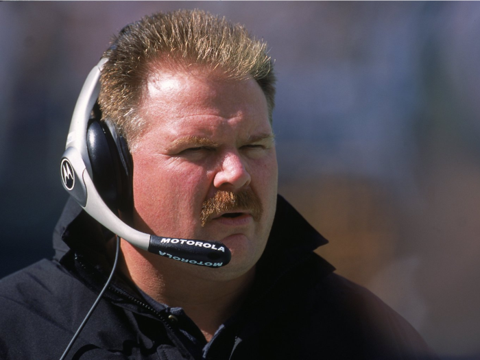 Andy Reid was 41 when he became head coach of the Philadelphia Eagles in 1999.