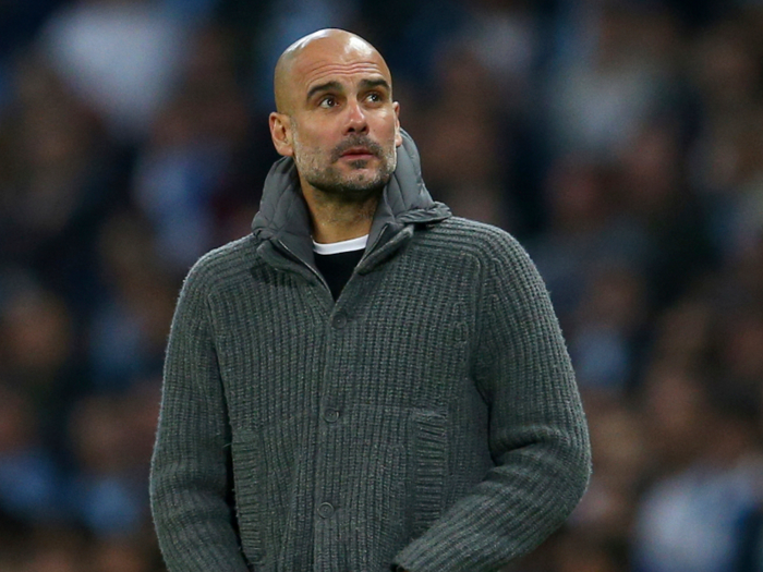 Guardiola is 48 and on his third year with Manchester City.