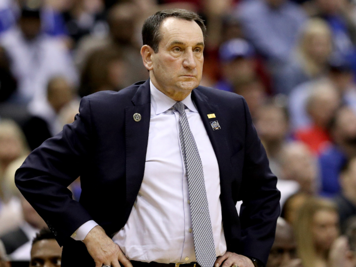 Now 72, "Coach K" is perhaps the most well-known coach in college sports.