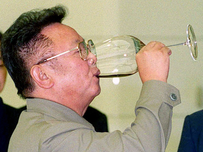 Leader Kim Jong-il spent $800,000 a year on Hennessy.