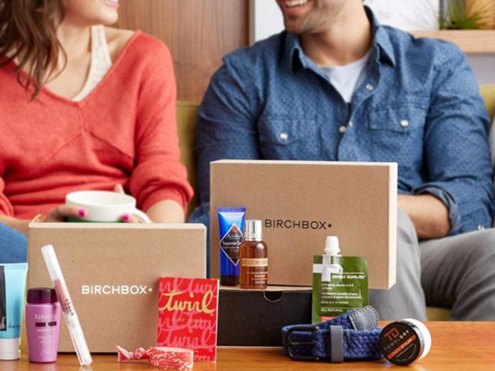 A Birchbox subscription