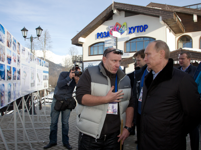 Potanin was one of several Russian billionaires who chipped in to fund the 2014 Olympics in Sochi. According to Forbes, he invested $2.5 billion for a ski resort and other facilities.