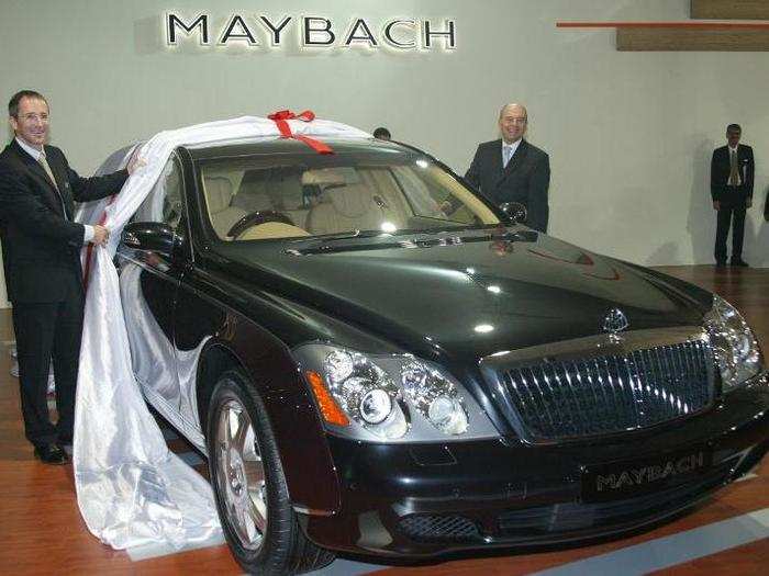 Mercedes-Benz introduced the Maybach 62 in 2002 as a rival for the Rolls-Royce Phantom and Bentley Arnage. It