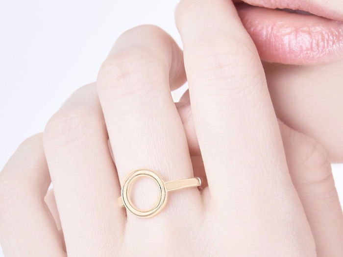 Solid circle ring