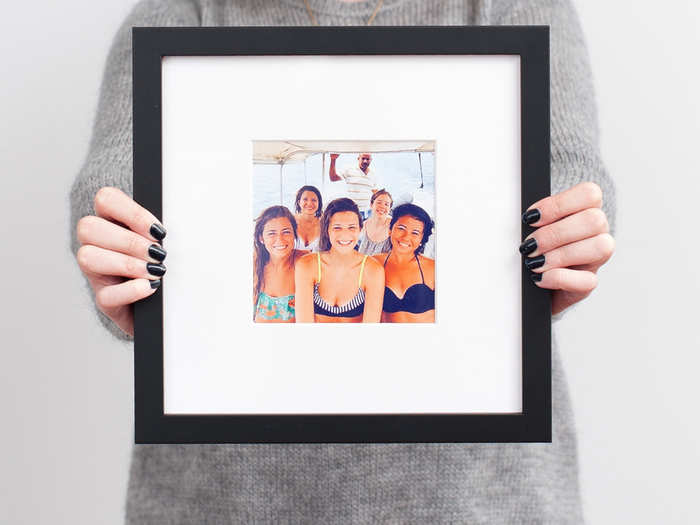 A Framebridge gift card to frame her favorite college memories