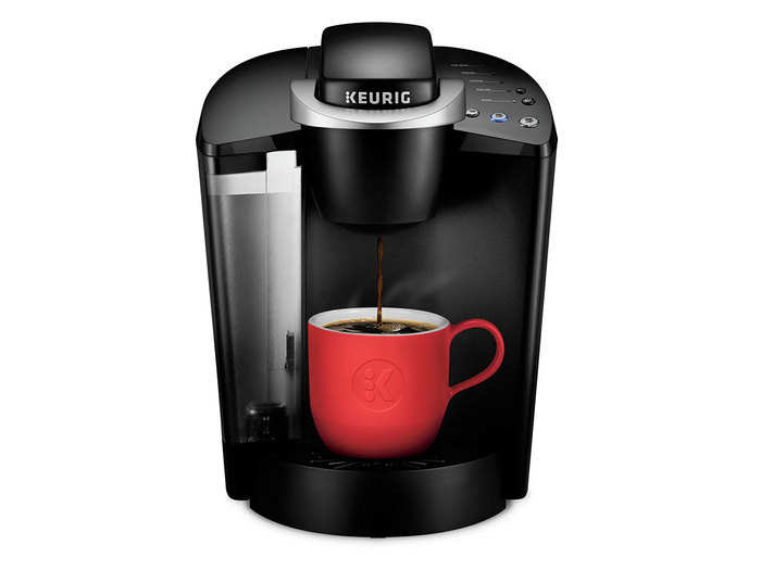 An instant coffee maker for easy mornings.