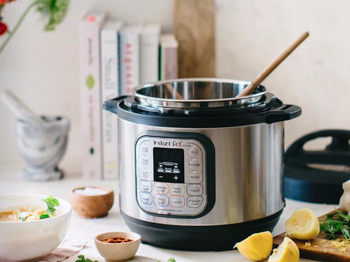 An instant pot for no-hassle meal prep.