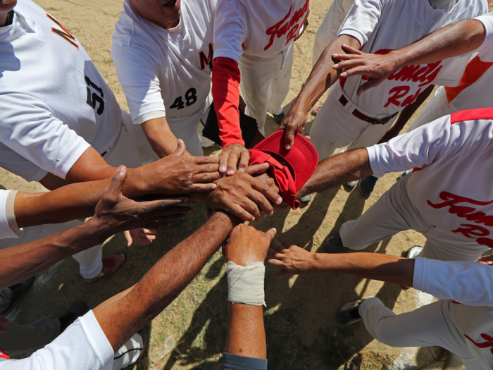 People are still finding time to play in softball leagues.