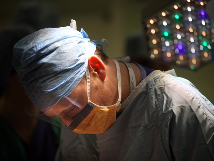 Surgeons make an average of $238,080 a year