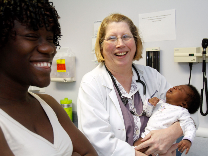 Pediatricians (general) make an average of $187,350 a year