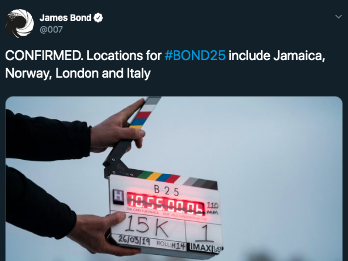 Filming locations for the movie include Jamaica, Norway, London, and Italy.