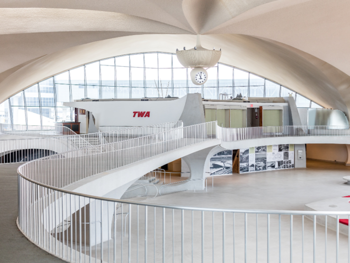 The building sat empty for decades, and its boarding gates were dismantled.