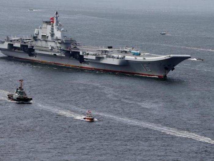 The Liaoning is diesel-powered, and diesel-fueled steam turbine power plants are less efficient and reduce the speed and service life of the carrier. Its top speed is believed to be somewhere between 20 knots and 30 knots. The range is limited to a few thousand miles.