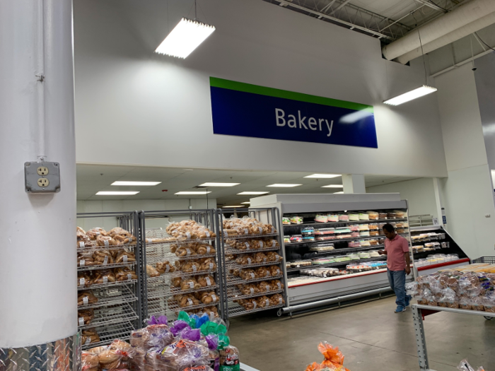 Continuing my loop around the store, I hit the bakery next.