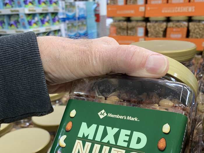 Upon further inspection, it became clear that this was because it included a cheaper assortment of nuts, like peanuts, unlike Kirkland’s far more expensive Extra Fancy Mixed Nuts, which include Brazil nuts and macadamia nuts.