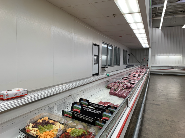 The butcher department had a decent selection of meats and cuts, but it looked a little sad and deserted. The prices were also nothing to write home about.