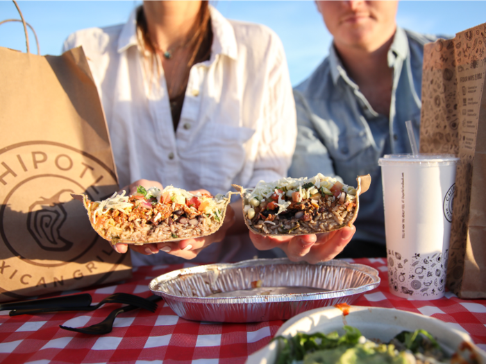 Someone following the paleo diet could also feasibly order any of Chipotle