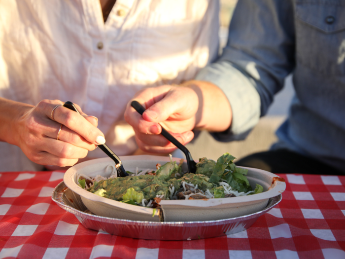 Something about how the carnitas, cheese, and guacamole mixed together convinced us that, even though we aren