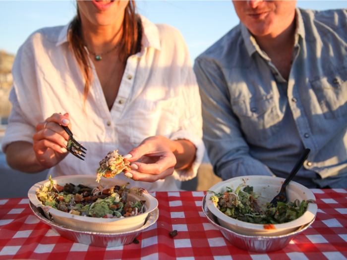 Our favorite bowl, however, was the vegetarian bowl that we customized ...