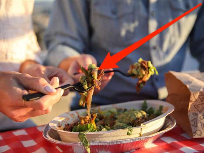 Any of the bowls that contained the crunchy fajita veggies was instantly elevated.