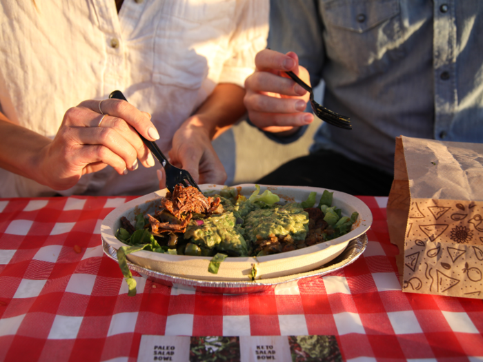 ... but at the end of the day, it was a salad bowl consisting of five ingredients with a diet name attached to it. We were really starting to see a trend here.