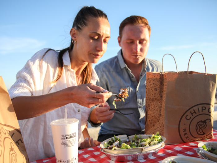 Our carnivorous tastebuds were looking forward to a dish that boasted some hefty portions of meat, though.