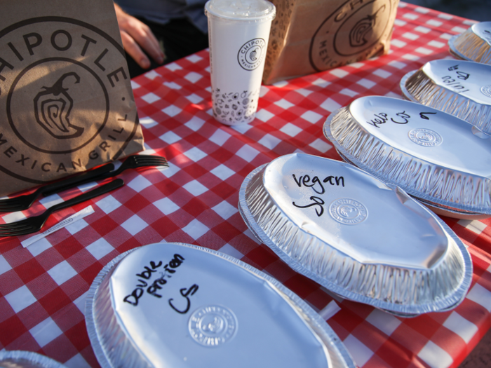 And labels were written in marker on the tin lids of each so we could keep track of what was what, which was helpful since they all looked so similar.