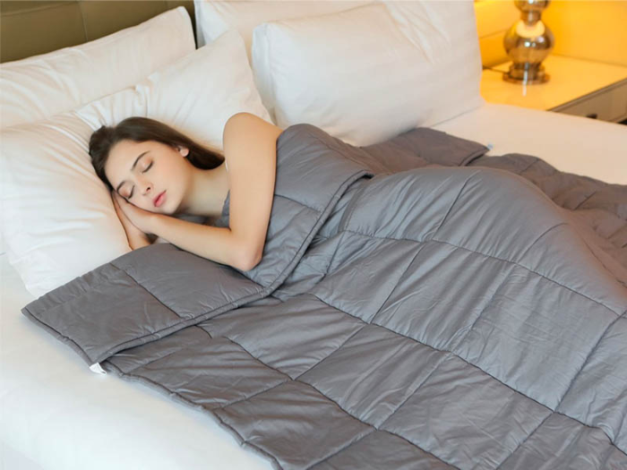 A weighted blanket