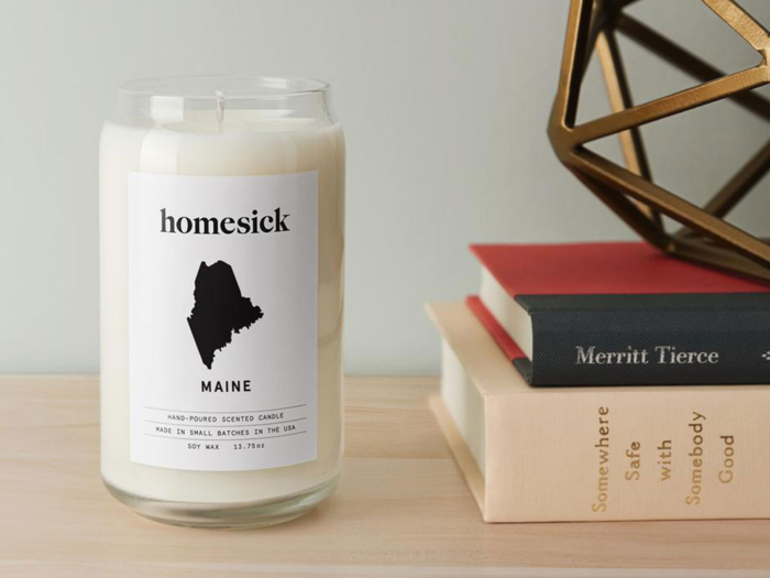 A candle that smells like home