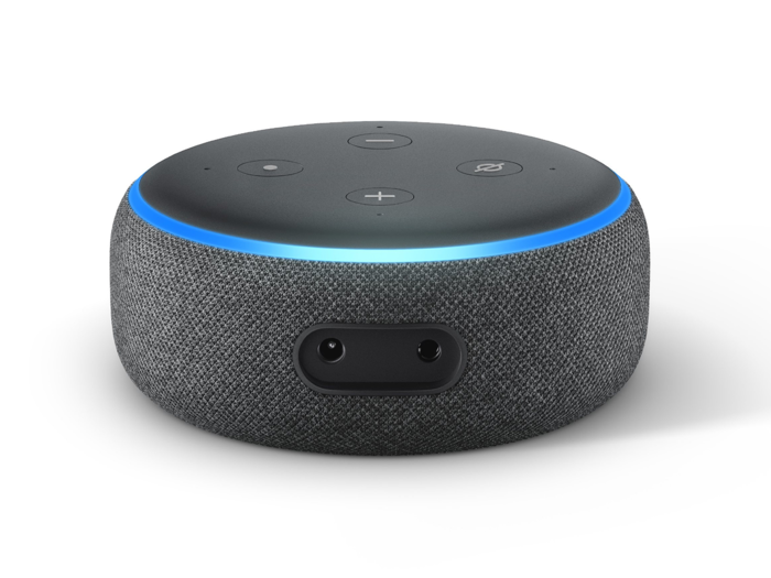 An Echo Dot for an unobtrusive smart gadget