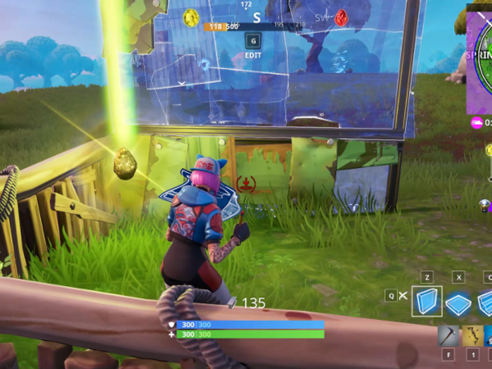 The Infinity Stones appear at random locations around the map, and the storm from "Fortnite: Battle Royale" will shrink the play area over time.