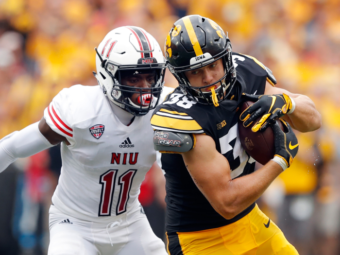 Winner: Iowa tight ends