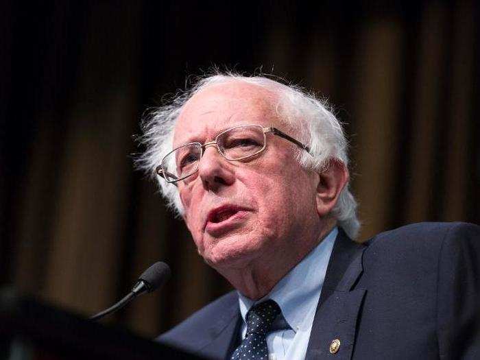 Sen. Bernie Sanders is currently 77. He would be 79 years and 134 days old upon assuming office.