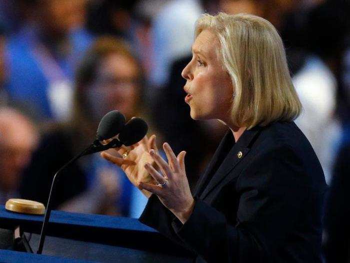 Sen. Kirsten Gillibrand of New York is 52 years old. She would be 54 years and 42 days old upon taking office.