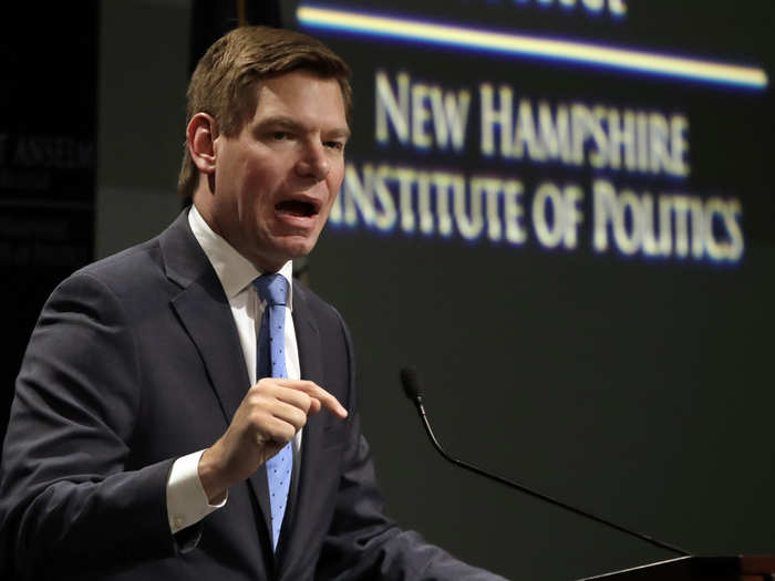 Rep. Eric Swalwell is also 38 years old. He would be 40 years and 65 days old on Inauguration Day 2021.