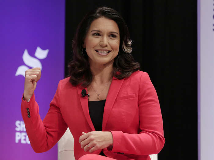 Rep. Tulsi Gabbard is currently 38 years old, and would be 39 years and 283 days old upon taking office.