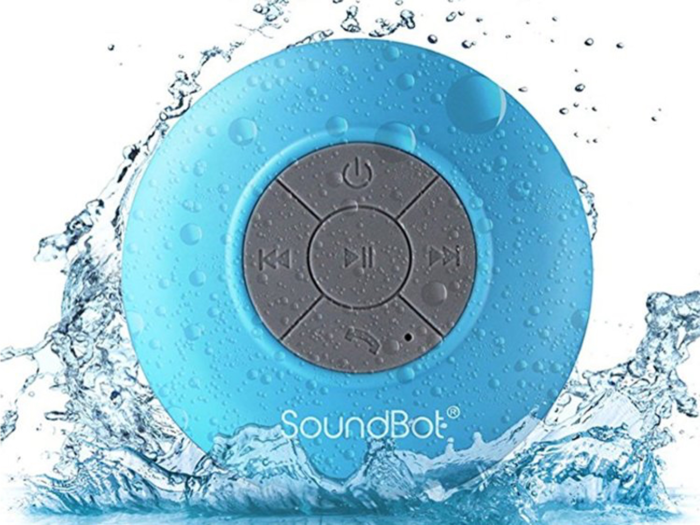 A waterproof speaker so they can listen to music in the shower