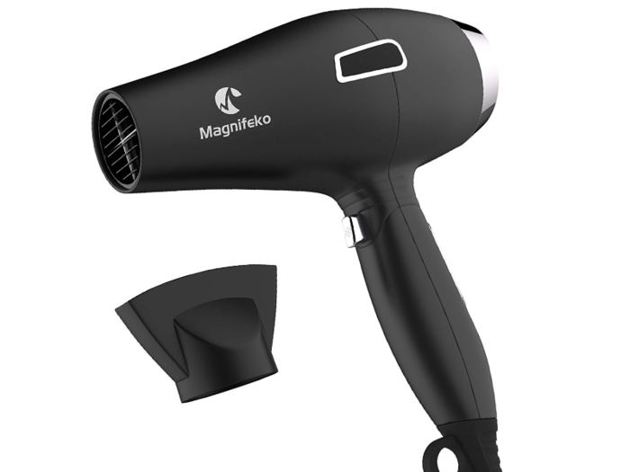 A salon-grade hair dryer with anti-frizz technology