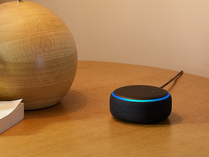 A smart speaker to help with daily tasks