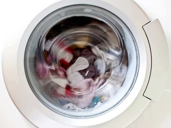 Washing two loads of laundry in cold water each week is also an easy way to cut down your energy use.