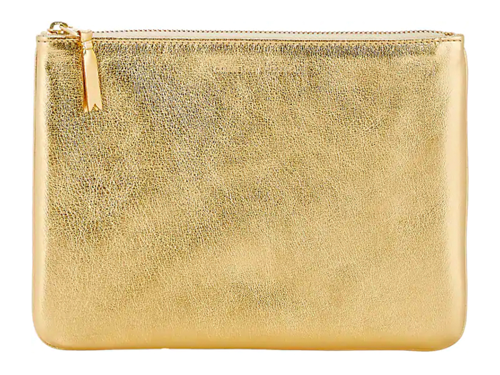 A glamorous leather pouch