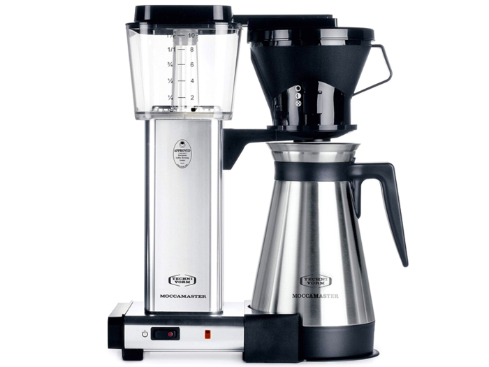 A coffee maker that produces a superior cup of brew