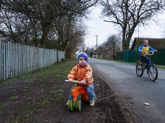 And a study funded by the European Union found that 81% of 4,000 children living in the contaminated zone over the course of three years showed cardiovascular insufficiencies, meaning the strength of the muscles in their hearts was reduced, which can lead to shortness of breath.