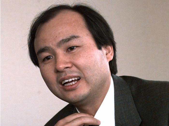 SoftBank cofounder Masayoshi Son — Age 24