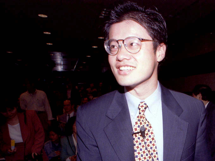 Yahoo cofounder Jerry Yang — Age 25