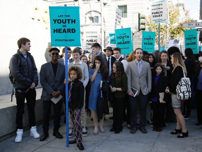 Yet another group of young people have gone to court in an attempt to address the climate change problem.