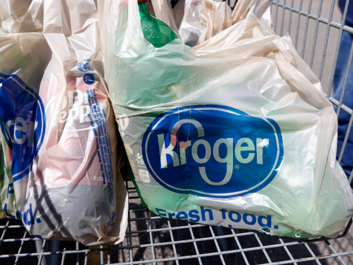 A different Walmart associate said they saw someone try to get a refund on "a gallon of out-of-date milk from Kroger."