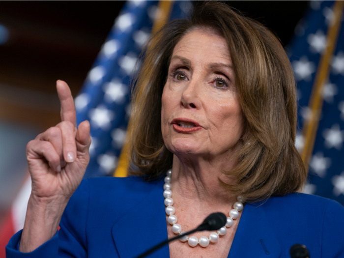 Nancy Pelosi, Speaker of the House of Representatives, noted the short time span between two separate anti-Semitic shootings in the US.